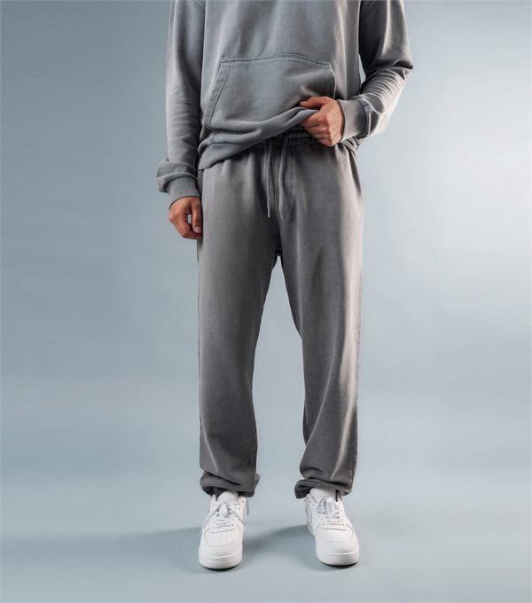 Garment Dyed Sweatpant — Storm Grey