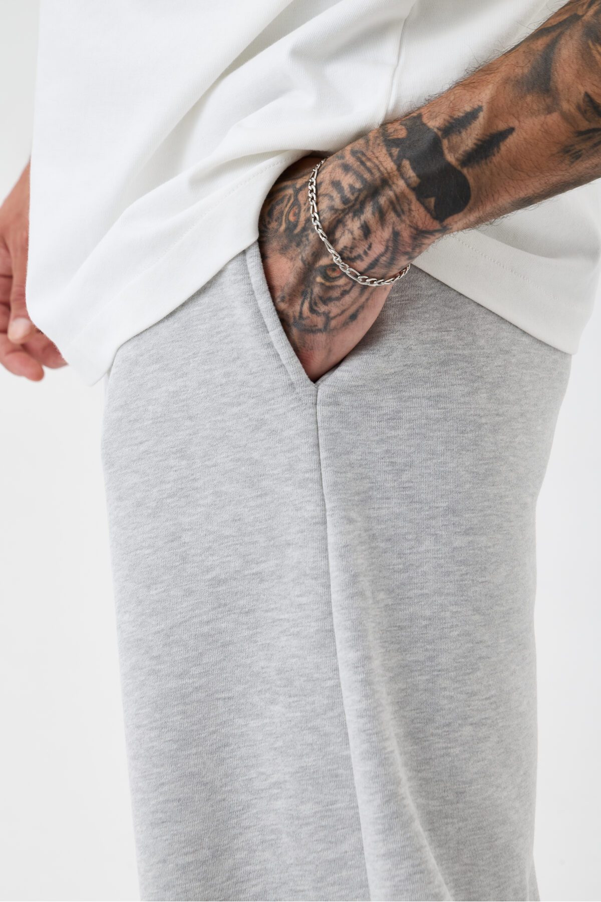 Unisex Oversize Fit Bol Paça Eşofman Altı —  (3)