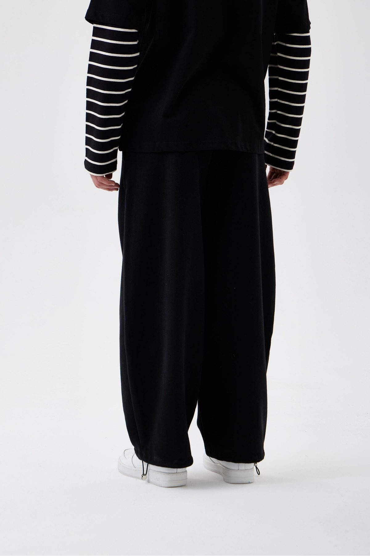 Erkek/Unisex Oversize Fit Bol Paça Eşofman Altı —  (3)
