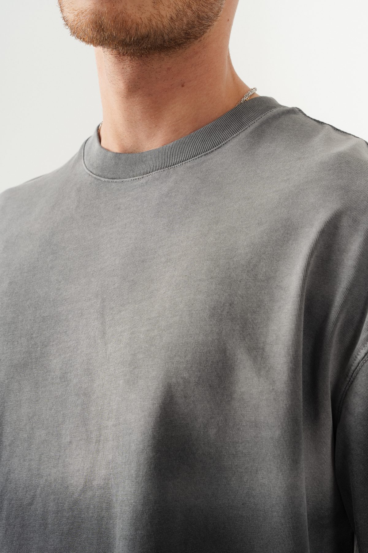 UNISEX GEÇİŞLİ - YIKAMALI OVERSIZE TİŞÖRT —  (7)