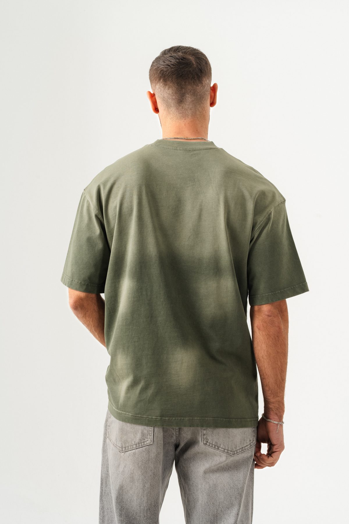 UNISEX GEÇİŞLİ - YIKAMALI OVERSIZE TİŞÖRT —  (4)